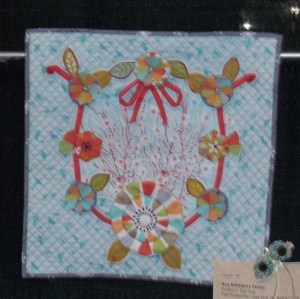 Neo-Baltimore Petals on display at GVQC Quiltfest 2015
