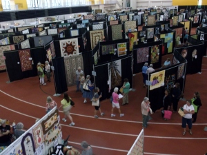 2015 Quiltfest Exhibit Floor